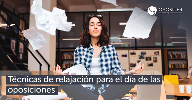 Aprende técnicas de relajación para tus oposiciones