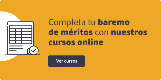 Completa tu baremo de méritos con nuestros cursos para oposiciones