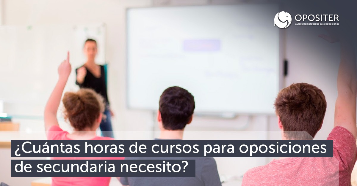 Cuantas Horas De Cursos Homologados De Secundaria Necesito