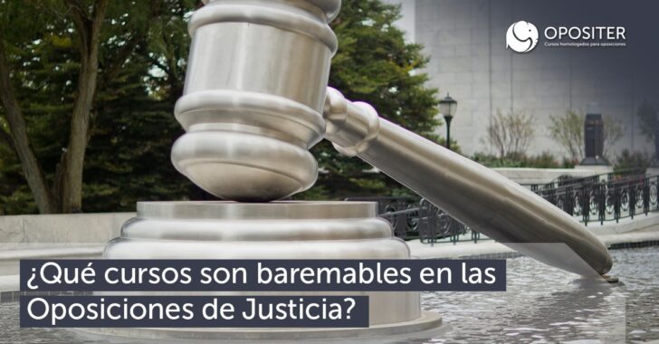 Cursos baremables Justicia