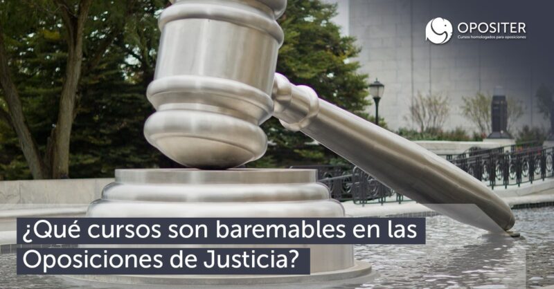 Cursos baremables Justicia Cursos baremables Justicia