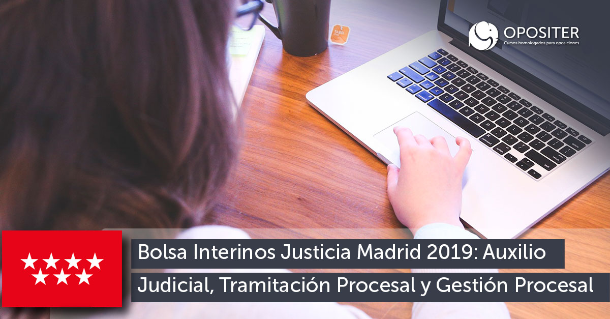 Bolsa Interinos Justicia Madrid 2019 Opositer Bolsa Interinos Justicia Madrid 2019 Opositer