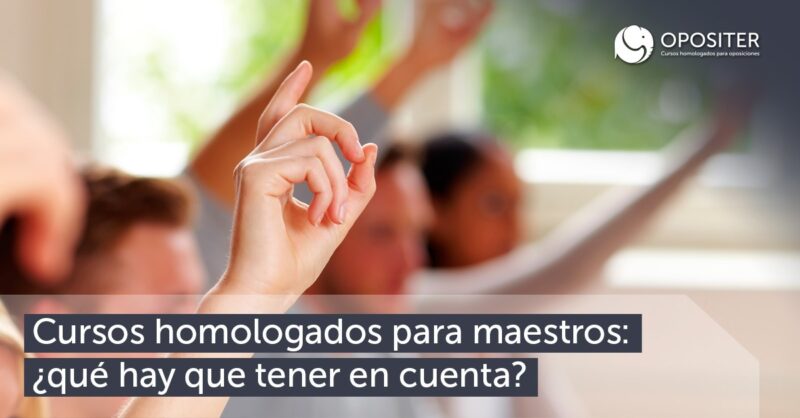 Cursos homologados para maestros