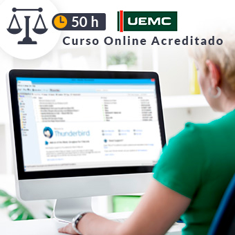 50 horas - Microsoft Outlook y Mozilla Thunderbird como aplicaciones de gestión de correo electrónico.