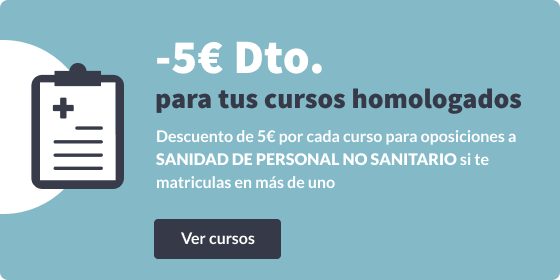 Descuentos y promociones en cursos para oposiciones Sanitarios