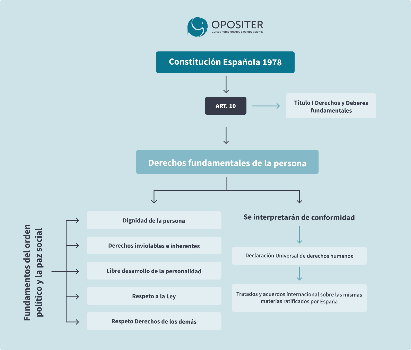 Esquema vertical artículo 10 CE