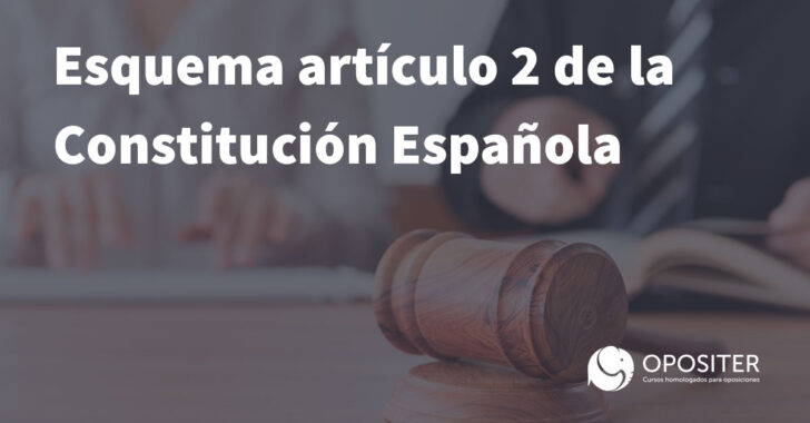 Esquema artículo 2 de la Constitución Española