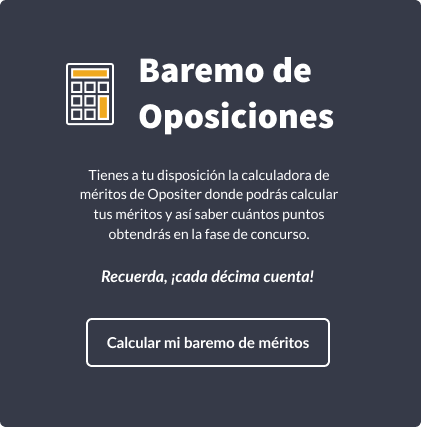 Calculadora Oposiciones