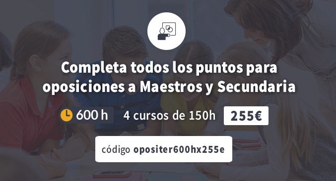 600 horas maestros y secundaria