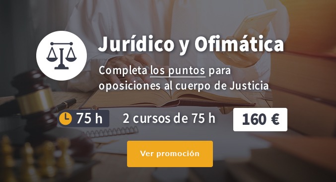Dos cursos de 75 horas Justicia