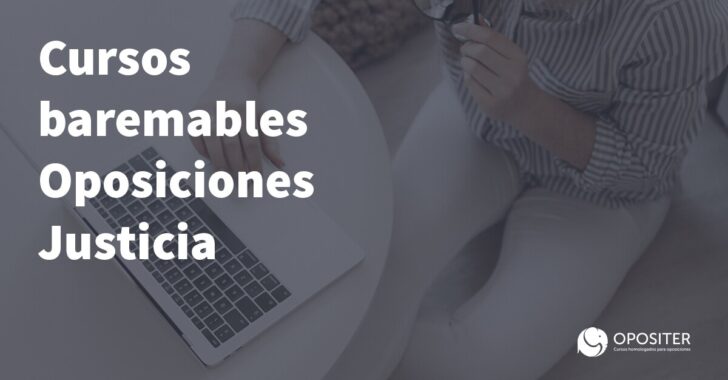 Cursos baremables Oposiciones Justicia