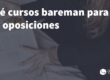cursos bareman para oposiciones