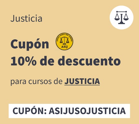 Cupón 10% de descuento justicia