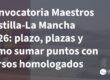 convocatoria castilla la mancha puntos 2026