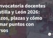 oposiciones castilla y leon