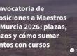 convocatoria maestros 2026 murcia