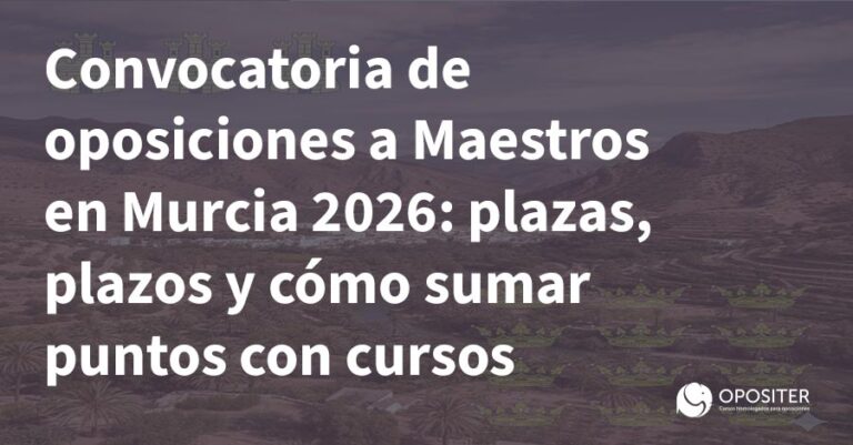 convocatoria maestros 2026 murcia